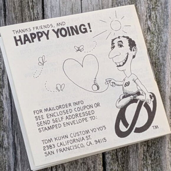 Vintage Tom Kuhn No Jive 3 in 1 Wood Yo-Yo - Picture 9 of 14